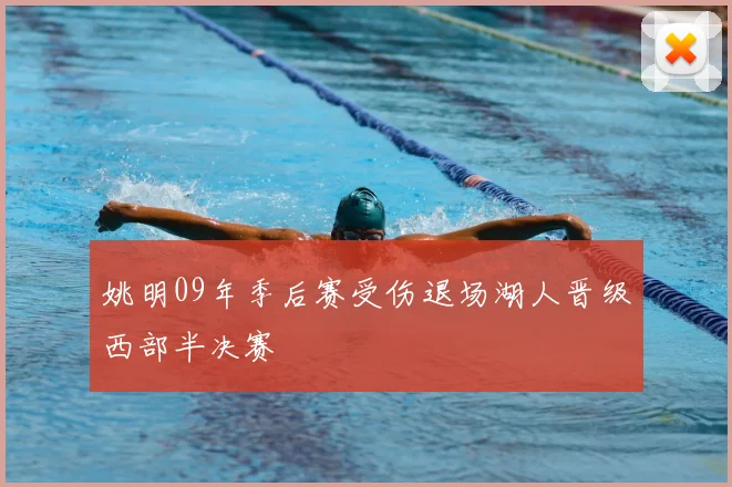 姚明09年季后赛受伤退场湖人晋级西部半决赛