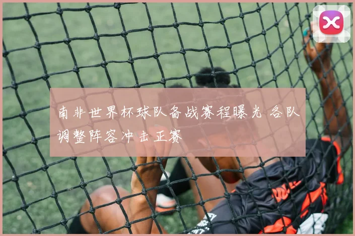 南非世界杯球队备战赛程曝光 各队调整阵容冲击正赛